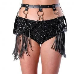 THE LUMI SHOP Midnight Rider Vegan Leather Harness HARNESSES & CHAINS