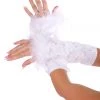 THE LUMI SHOP White Daisy Fuzzy 3D Sleeves FUZZY 3D SETS
