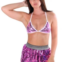 THE LUMI SHOP Magenta Sequin Set Sequin Sets