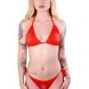 THE LUMI SHOP Boss Babe Red Bikini Set Sequin Sets
