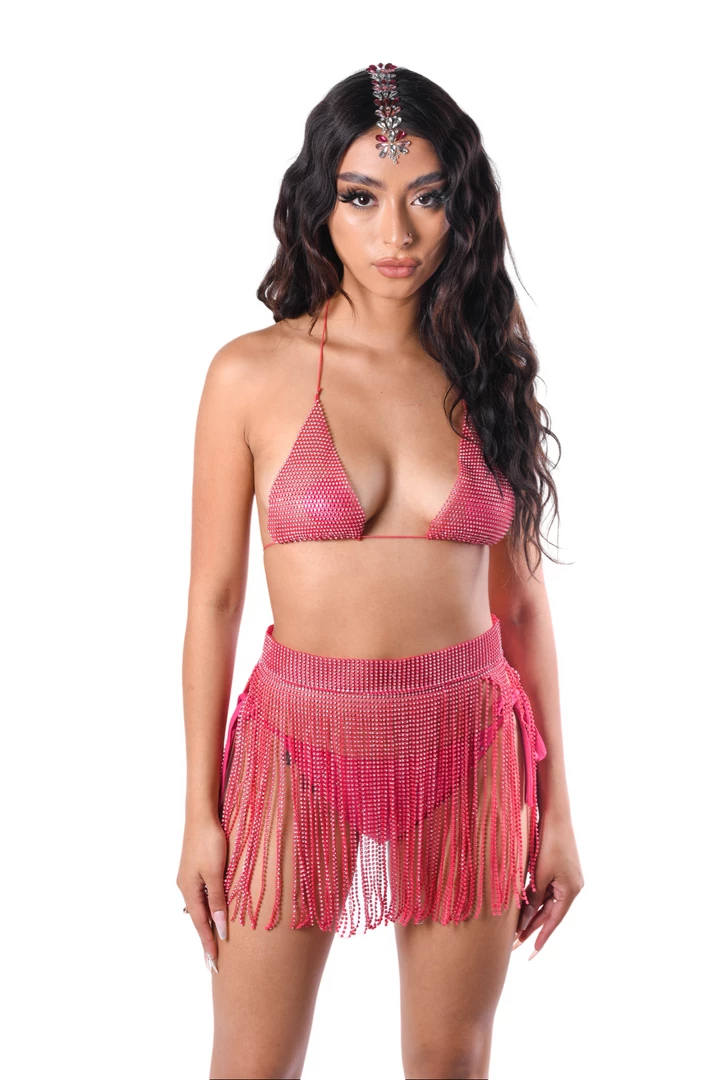 THE LUMI SHOP Rose Pink Rhinestone Set Sequin Sets 3 THE LUMI SHOP Rose Pink Rhinestone Set Sequin Sets