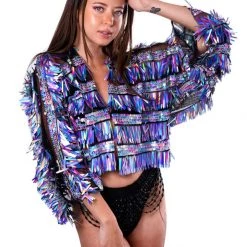 THE LUMi SHOP Special Sequin Kimonos Galactic Sequin Jacket