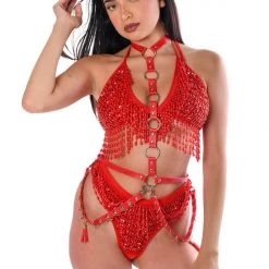 THE LUMI SHOP Red Devil Cross Body Harness