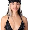 THE LUMI SHOP SUMMER 2022 Midnight Butterfly 3D Head Scarf