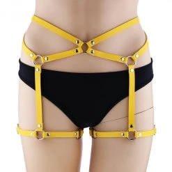 THE LUMi SHOP Vegan Leather Leg Harness SPRING 2022