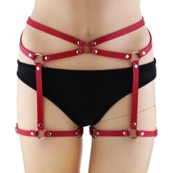 THE LUMi SHOP Vegan Leather Leg Harness SPRING 2022