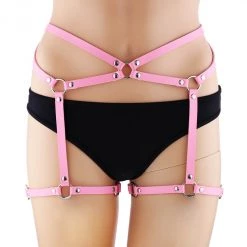THE LUMi SHOP Vegan Leather Leg Harness SPRING 2022