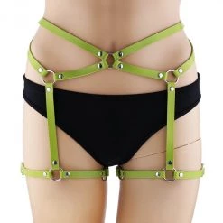 THE LUMi SHOP Lime Green Leg Harness