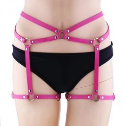 THE LUMi SHOP Vegan Leather Leg Harness SPRING 2022