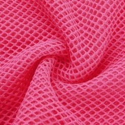 THE LUMi SHOP Tops Street-Neon Green/Pink Mesh Top