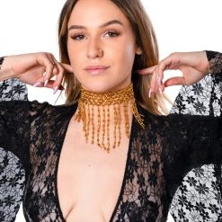 THE LUMI SHOP Gold Jewelry Chain Belt & Necklace