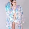 Lumishopusa Goddess Sequin Kimono - Pearlescent 2 Lumishopusa Goddess Sequin Kimono - Pearlescent