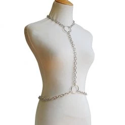 THE LUMi SHOP SPRING 2022 Silver Body Chain Top