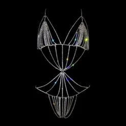 THE LUMi SHOP Outer Space Diamond Bodysuit