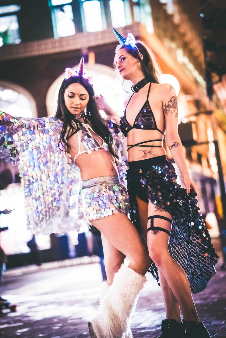 THE LUMi SHOP Sequin Skirts Pastel Meadow Mini Sequin Skirt 8 THE LUMi SHOP Sequin Skirts Pastel Meadow Mini Sequin Skirt