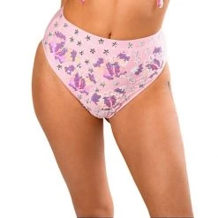 THE LUMi SHOP Hand Stitched Sequin Bottom-Pink Butterfly Dream