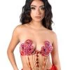 THE LUMI SHOP Red Swan Empress Carnival Bra Top SUMMER 2022
