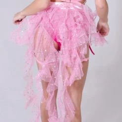 THE LUMi SHOP Barbie Doll Pink Long Skirt