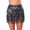 THE LUMI SHOP Sequin Skirts Holographic Sequin Skirt- Rainbow Pride