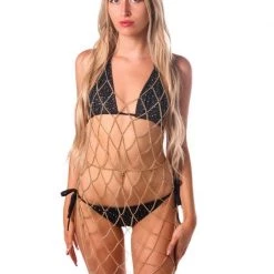 THE LUMI SHOP Gold Net Chain Set SPRING 2022