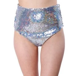 THE LUMi SHOP Shimmer Star Sequin High Waisted Bottom Bottoms