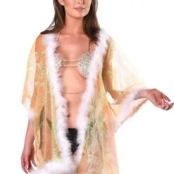 THE LUMI SHOP Fuzzy Kimono- Amber Signature Fuzzy Kimonos