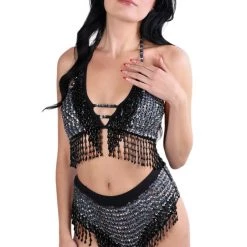 THE LUMI SHOP Hand Stitched Sequin Set- Disco Barbie HAND-STITCHED