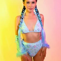 THE LUMI SHOP Blue Butterfly Dream 3D Fuzzy Set (4pcs)