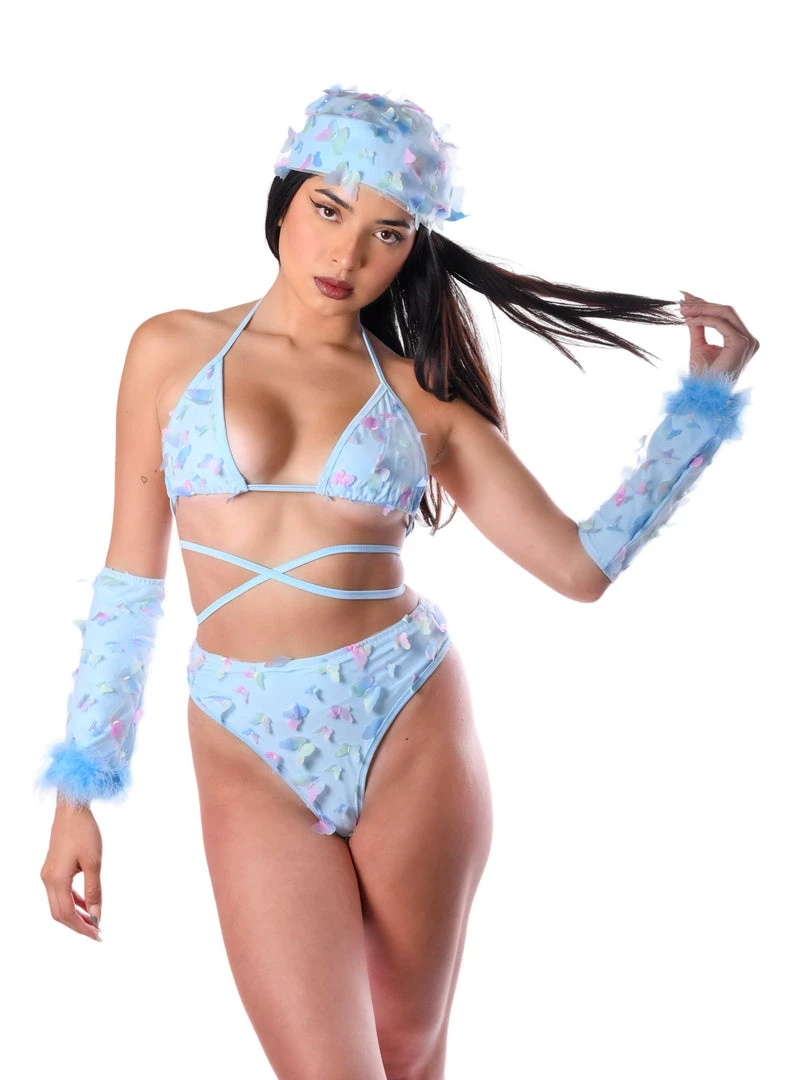 THE LUMI SHOP SUMMER 2022 Blue Butterfly Fuzzy 3D Sleeves 4 THE LUMI SHOP SUMMER 2022 Blue Butterfly Fuzzy 3D Sleeves