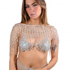 THE LUMI SHOP Goddess Crystal Shawl