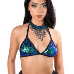 THE LUMI SHOP FULL OUTFIT - Emerald (Top+Bottom+Necklace) FULL OUTFITS 7 THE LUMI SHOP FULL OUTFIT - Emerald (Top+Bottom+Necklace) FULL OUTFITS