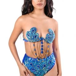 THE LUMI SHOP SUMMER 2022 Indigo Peacock Carnival Bottoms