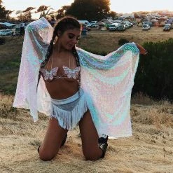 Lumishopusa FULL OUTFIT - Iridescent Fairy (Top+Bottom+Choker+Kimono) FULL OUTFITS