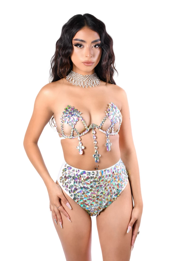 THE LUMI SHOP FULL OUTFIT - Unicorn Dreams Carnival Set (Top+Bottom+Necklace) 3 THE LUMI SHOP FULL OUTFIT - Unicorn Dreams Carnival Set (Top+Bottom+Necklace)