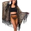 THE LUMI SHOP Sequin Tassel Kimono- Treasure Chest SPRING 2022