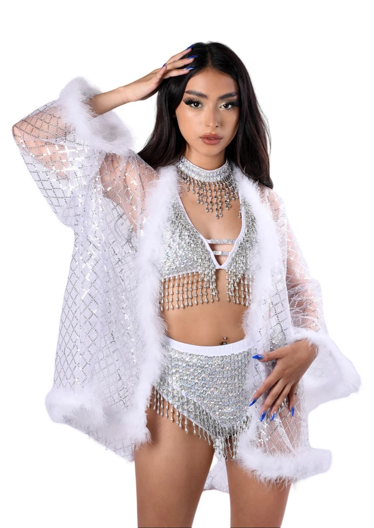 THE LUMI SHOP Signature Sequin Kimonos Fuzzy Sequin Kimono-Ice Princess 4 THE LUMI SHOP Signature Sequin Kimonos Fuzzy Sequin Kimono-Ice Princess