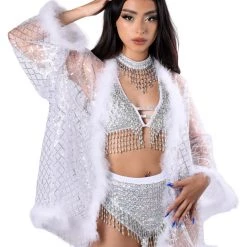 THE LUMI SHOP FULL OUTFITS FULL OUTFIT - Ice Princess (Top+Bottom+Necklace+Kimono)