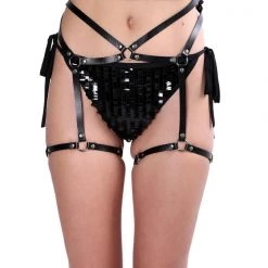 THE LUMi SHOP Myth Black Leg Harness