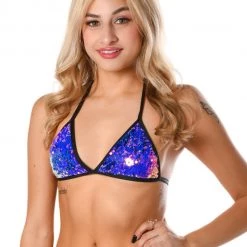 THE LUMi SHOP Sequin Tops Gypsy Sequin Triangle Top 7 THE LUMi SHOP Sequin Tops Gypsy Sequin Triangle Top