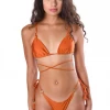 THE LUMI SHOP SUMMER 2022 Burnt Orange Bikini Swimwear Set