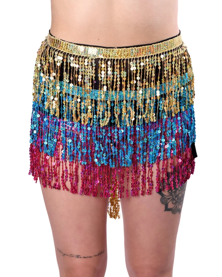 THE LUMi SHOP Sequin Skirts Spring Awake Holographic Sequin Skirt 3 THE LUMi SHOP Sequin Skirts Spring Awake Holographic Sequin Skirt
