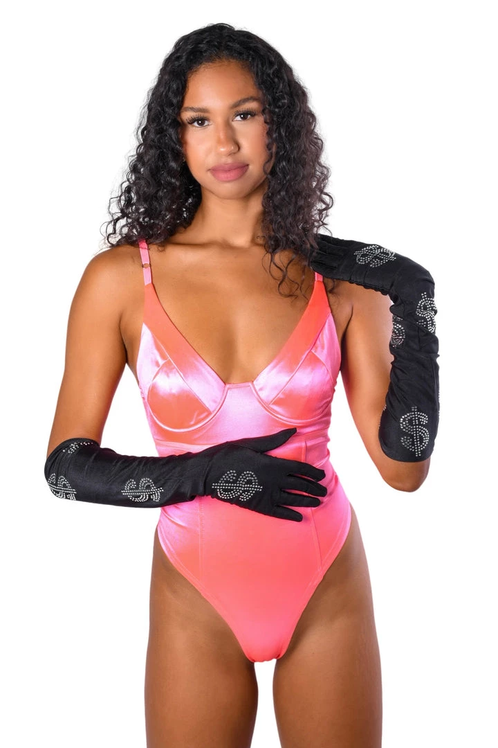 THE LUMI SHOP Bling Black Gloves Gloves|Arm | Ankle 5 THE LUMI SHOP Bling Black Gloves Gloves|Arm | Ankle