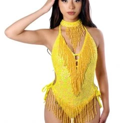 THE LUMI SHOP Hand Stitched Sequin Bodysuit- Lilly SUMMER 2022