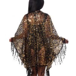THE LUMI SHOP Sequin Tassel Kimono- Treasure Chest SPRING 2022