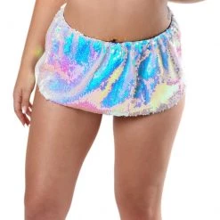 THE LUMI SHOP Cosmic Girl Sequin Mini Skirt Skirts