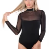THE LUMI SHOP Black Mesh Bodysuit 1 THE LUMI SHOP Black Mesh Bodysuit