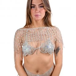 THE LUMI SHOP Goddess Crystal Shawl