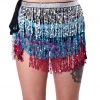 THE LUMi SHOP Winter View Holographic Sequin Skirt Sequin Skirts