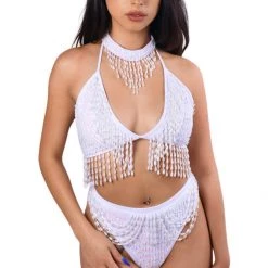 THE LUMi SHOP Hand Stitched Sequin Set - Techno Doll HAND-STITCHED