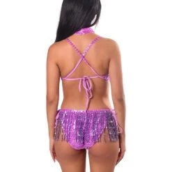 THE LUMI SHOP SPRING 2022 Hand Stitched Bodysuit- Lilac Dreams